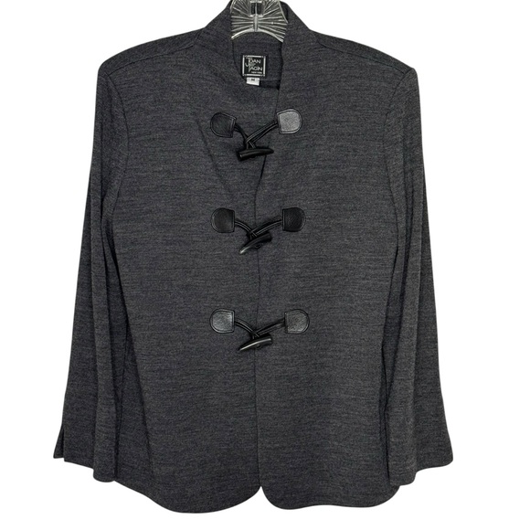 Vintage Joan Fagin New York 3 Piece Gray Blazer (M) Pants and Skirt (Both S) Set - Picture 2 of 16